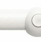 Hallis Modern Country 45mm Brushed Ivory Curtain Pole Set with Ribbed Ball Finial additional 1