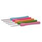 Pony Pack of 5 Polka Dot Easy Grip Crochet Hooks additional 2