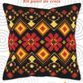 Cross stitch Cushion kit Large Folk Pattern additional 2