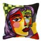 Cross stitch cushion cover 'Picasso Inspiration' additional 1