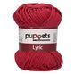 Puppets: Lyric No. 8: 50g (70m): Cherry Red - Pack of 10 additional 1
