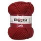 Puppets: Lyric No. 8: 50g (70m): Dark Red - Pack of 10 additional 1