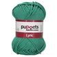 Puppets: Lyric No. 8: 50g (70m): Pine Green - Pack of 10 additional 1