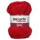 Puppets: Lyric No. 8: 50g (70m): Crimson - Pack of 10 additional 1