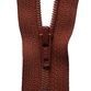 Dress and Skirt zip, closed end, 30cm Rich Brown additional 1