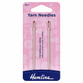 Hemline Wool &amp; Yarn Plastic Hand Needles (2pcs) additional 1