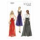 Vogue Pattern V8955 Misses' Wide-leg Pleated Pants additional 1