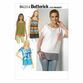 Butterick Pattern B6214 Misses' Contrast-Band Tops additional 1