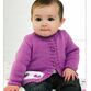 James C Brett DK Knitting Pattern JB083 (Baby Cardigan) additional 1