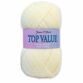Top Value Yarn - Cream - 844 - 100g additional 2