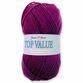 Top Value Yarn - Grape - 8423  (100g) additional 2