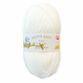 James C Brett Super Soft Baby Aran Yarn - White BA4 (100g) additional 2