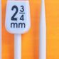 Pony Knitting Needles - 30cm x 2.75mm (Pair) additional 2