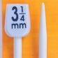 Pony Knitting Needles - 30cm x 3.25mm (Pair) additional 2