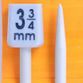 Pony Knitting Needles - 30cm x 3.75mm (Pair) additional 2