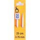 Pony Knitting Needles - 25cm x 3.75mm (Pair) additional 2