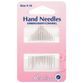 Hemline Hand Sewing Needles - Embroidery/Crewel (Size 5-10) - 5 Packs additional 2