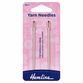 Hemline Wool &amp; Yarn Plastic Hand Needles (2pcs) additional 2