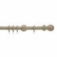 Hallis Honister 28mm Cafe Latte Wooden Curtain Pole additional 1