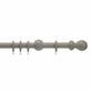 Hallis Honister 28mm Pale Slate Wooden Curtain Pole additional 1