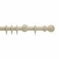 Hallis Honister 35mm French Grey Wooden Curtain Pole additional 1