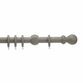 Hallis Honister 35mm Pale Slate Wooden Curtain Pole additional 1