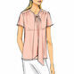 Butterick Pattern B6378 Misses' Gathered Tops and Tunics with Neck Ties additional 7