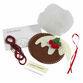 Trimits Felt Christmas Decoration Kit - Christmas Pudding additional 2