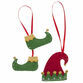 Trimits Felt Christmas Decoration Kit - Elf Boots & Hat additional 2