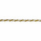 Essential Trimmings Cord - 6mm: Gold/White (Per Metre) additional 1