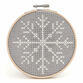 Trimits Cross Stitch Kit with Hoop - Snowflake additional 2