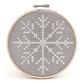 Trimits Cross Stitch Kit with Hoop - Snowflake additional 2
