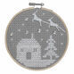 Trimits Cross Stitch Kit with Hoop - Snow Scene additional 2