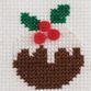 Trimits Cross Stitch Kit Card - Christmas Pudding additional 3