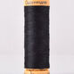 Gutermann Black Natural Cotton Thread: 100m (5201) - Pack of 5 additional 1