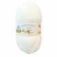 James C Brett Super Soft Baby Aran Yarn - White BA4 (100g) additional 1