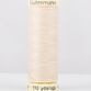 Gutermann Cream Sew-All Thread: 100m (5) - Pack of 5 additional 1