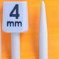 Pony Knitting Needles - 30cm x 4mm (Pair) additional 1