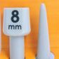 Pony Knitting Needles - 30cm x 8mm (Pair) additional 1