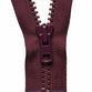 YKK Vislon Heavyweight Open End Zip - Burgundy (71cm) additional 1