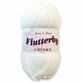 James C Brett Flutterby Chunky Yarn - White - B1 (100g) additional 3