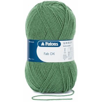 Patons Fab Double Knitting Yarn (100g) - Fern (Pack of 10)