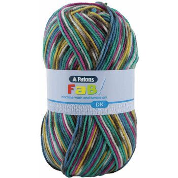 Patons Fab Double Knitting Yarn (100g) - Jeans Colour (Pack of 10)