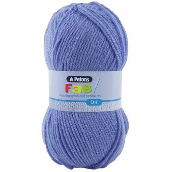 Patons Fab Double Knitting Yarn (100g) - Lilac (Pack of 10)
