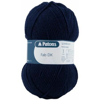 Patons Fab Double Knitting Yarn (100g) - Navy (Pack of 10)