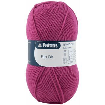 Patons Fab Double Knitting Yarn (100g) - Strawberry (Pack of 10)