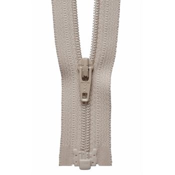 YKK Lightweight Open End Zip - Beige (36cm)