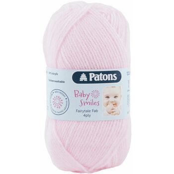 Patons Baby Smiles Fairytale Fab 4 Ply Yarn (50g) - Pink Blossom - 10 Pack