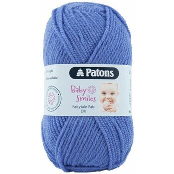 Patons Baby Smiles Fairytale Fab DK Yarn (50g) - Sky Blue - 10 Pack