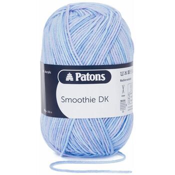 Patons Smoothie Double Knitting Yarn (100g) - Blue Mix - 10 Pack